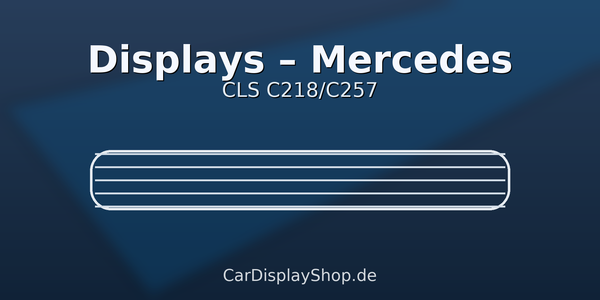 CLS Klasse w218/ C257 / C219