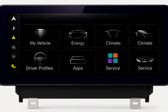 12,3 Zoll Android 14 CarPlay Display für Audi A3 2014–2020 – 4+64 GB