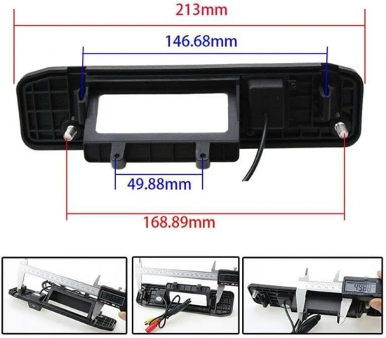 Preview: 1080p Rückfahrkamera Mercedes GLK GLA A GLC GLE ML GL V-Klasse X204 W176 W447 – HD Kamera