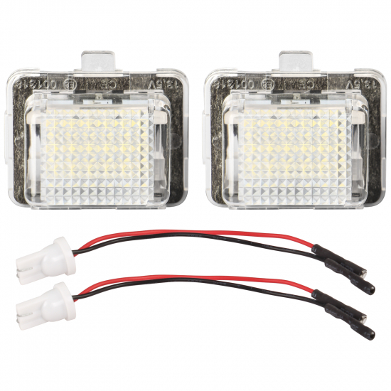 LED Kennzeichenbeleuchtung Mercedes C-Klasse W204 W205 C204 S204 S205 CLA C117 CLS C218 - E-Zulassung (OE-Qualität)