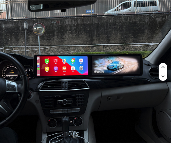 26" Android 14 Dual-Screen Display für Mercedes E Klasse W212 2012-2015 NTG 4.5 CarPlay & Android Auto