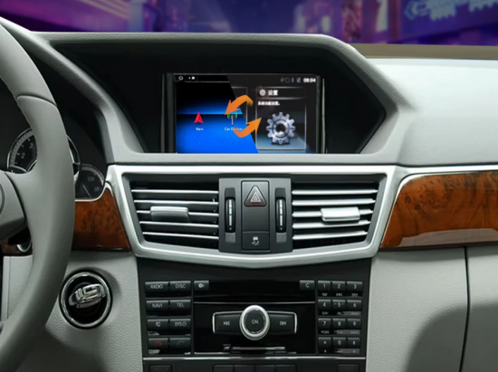 7" Android Display Mercedes W212 NTG4 CarPlay & Android Auto Navigation Touchscreen W212 2009-2012