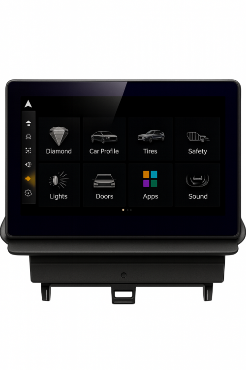 12,3 Zoll Android 14 CarPlay Display für Audi A4/A5/S5 2017–2019 – 8+128 GB