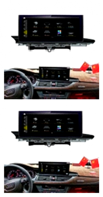 12,3 Zoll Android 14 CarPlay Display für Audi A6/A7 2012–2018 mit Rechtslenkung – 8+256 GB