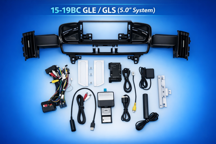 12,3" CarPlay Android Touchscreen NTG 5 – GLE W166 SUV 2015–2019