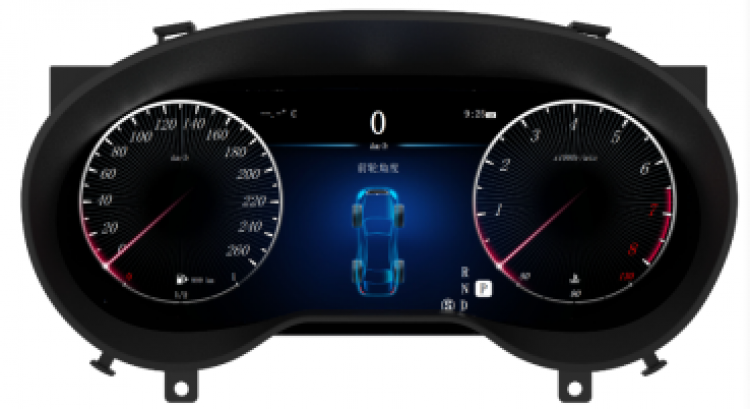 Digitales Dashboard 12,3"" – Plug & Play für 12.3"" Mercedes-Benz GLA/CLA/A NTG4.5/5.0 2015--2018 – Austausch gegen Originaltacho