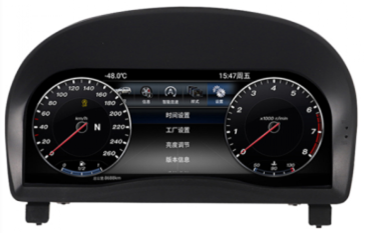 12,3"" Digitaler Tacho – Toyota Alphard