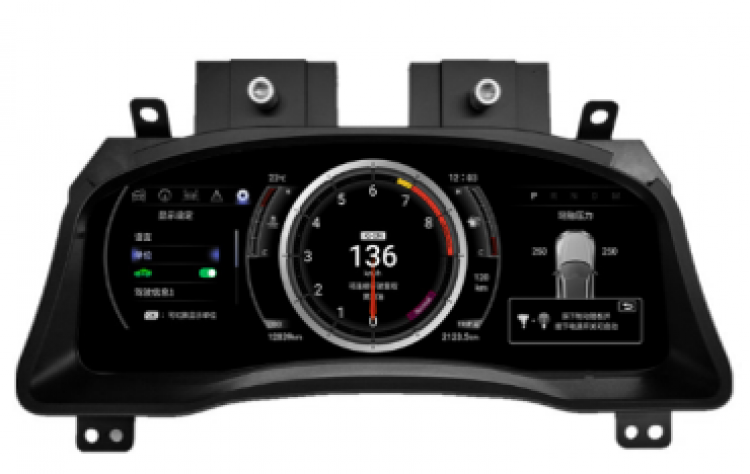 12,3"" Digitaler Tacho – Toyota Prado