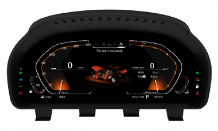 12,3"" Digitaler Tacho – BMW 5er / 5er / GT / 6er / 7er