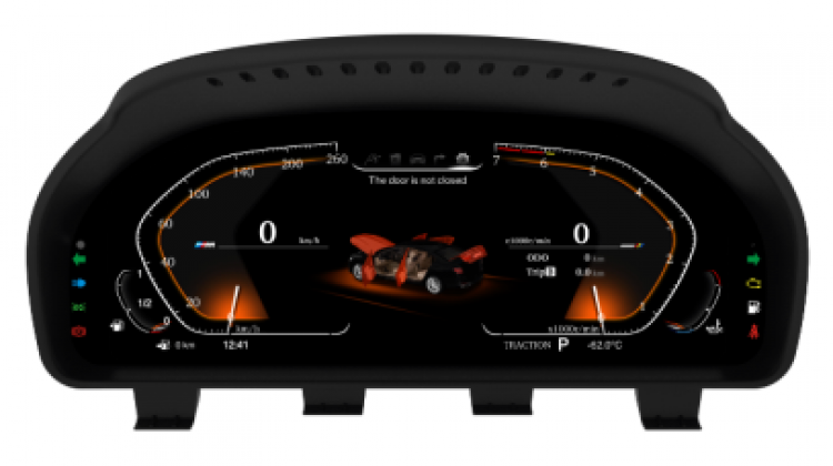 12,3"" Digitaler Tacho – BMW 5er / 5er / GT / 6er / 7er