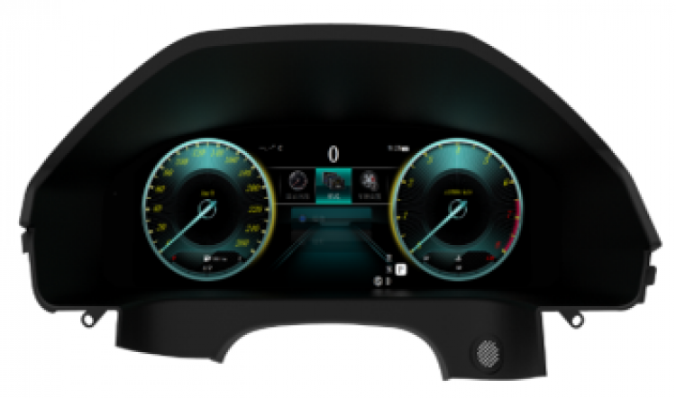 Digitales Dashboard 12,3"" – Plug & Play für 12.3"" Mercedes-Benz CLS NTG4.5 2012--2017 – Austausch gegen Originaltacho