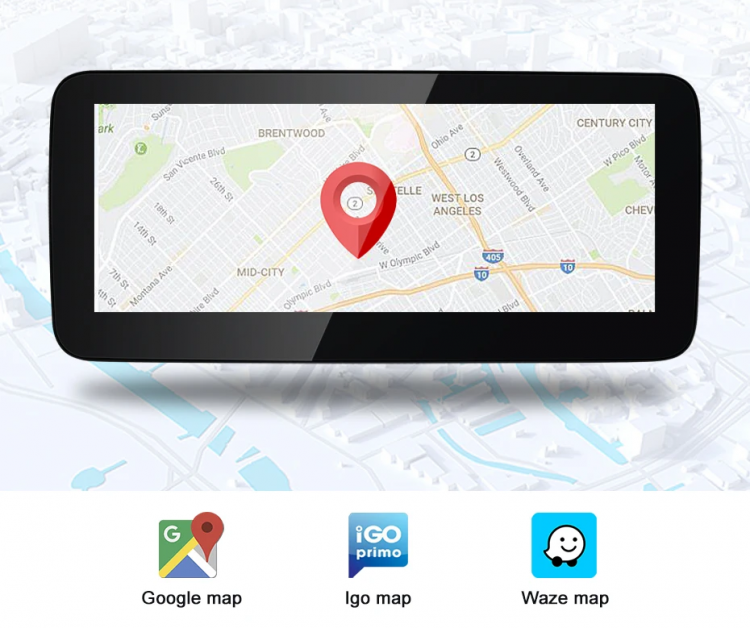 10,25 NTG 4.5 CLS W218 X218 C218 Android 14 Touchscreen GPS Navi mit CarPlay & Android Auto
