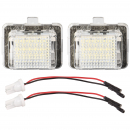 LED Kennzeichenbeleuchtung Mercedes C-Klasse W204 W205 C204 S204 S205 CLA C117 CLS C218 - E-Zulassung (OE-Qualität)